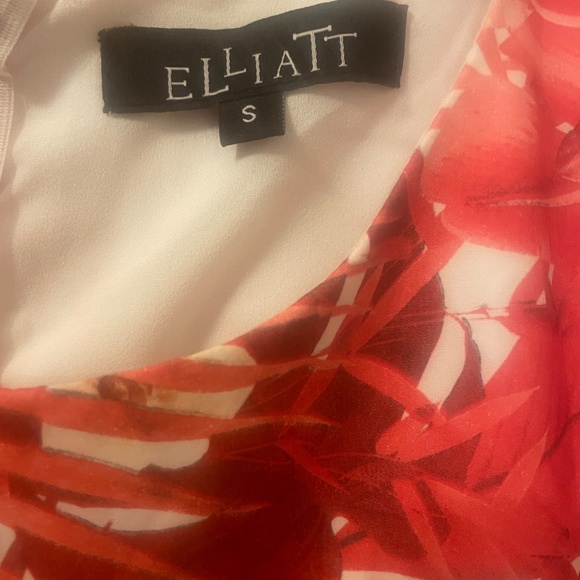 Elliatt Tower Dress, Asymmetrical, Floral Sleeveless Dress, Size Small - Picture 4 of 16